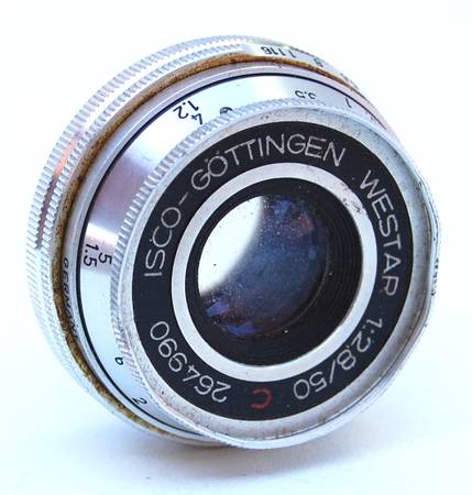 50mm f2.8 ISCO WESTAR 'PANCAKE' LENS IN EXAKTA MOUNT 1