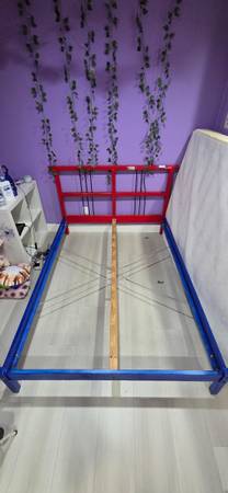 FREE: Used Full-size bed frame 1