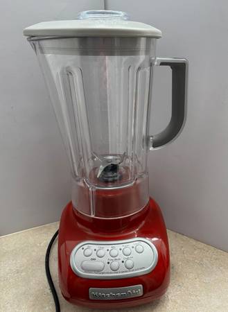 KitchenAid Red 5-Speed Blender Food Cooking Appliance, smoothies, etc. 1