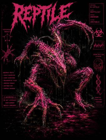REPTILE 🦎 — Seeking Two Founding Guitarists  Metal / Hardcore / Death Metal 1