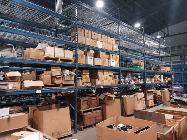 Blue Warehouse Pallet Racks Oklahoma City 16'2" 1