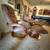 Scandinavian Style Chairs with Ottomans - TWO Chairs 2 thumbnail