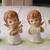 Rare Vintage Set 4 Choir Instruments Gold Trim Cherub Angels 1 thumbnail