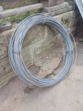 1/4" steel cable 1
