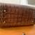 Alligator Dooney & Bourke Satchel Real ALLIGATOR Handbag TAN Charm Bag 8 thumbnail