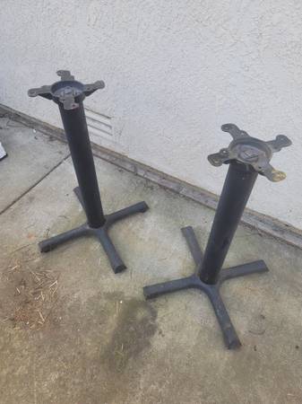 Restaurant Table Stands -2-  Height 29"- Bottom Feet Type - All; 1