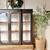 Refinished Solid Wood Display Cabinet 2 thumbnail