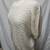 White Vintage Crew Neck Short Sleeve Knit Sweater - No Tags 8 thumbnail