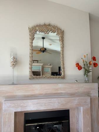 Large Ornate Wall Mirror 1