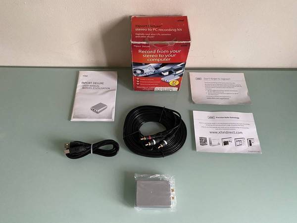 Transfer Vinyl Records & Tapes To Your Computer with InPort Deluxe 1