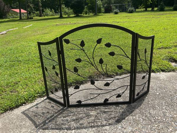 Metal Fireplace Screen 1
