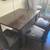 Drop leaf kitchen table with four chairs 3 thumbnail