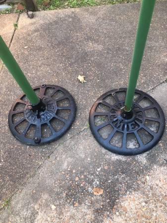 2-MEDART Cast Iron Decorative Bases 1