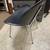 Black Clam Shell Chair MCM Style 27”W 4 thumbnail