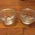 CRYSTAL SET OF 2 "WAVE" DESIGN BOWLS/VOTIVES [NEW] 1 thumbnail