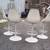 4) Arthur Umanoff Tulip Style Bar Stools USA Circa 1975 5 thumbnail