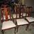 American Drew set of 6 mahogany upholstered dining chairs 3 thumbnail