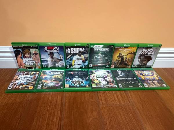ASSORTED XBOX GAMES!!! 1