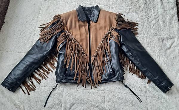 Women's Leather Riding Jacket 1