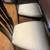 Black Lacquer Solidd Table w/6 cloth chairs & 10" Ext - MAKE OFFER 3 thumbnail