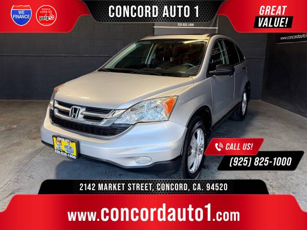 2010 HONDA CR-V EX*1 OWNER*CLEAN TITLE/CARFAX*EXPERT FINANCING* - $11,800 (concord / pleasant hill / martinez)63654703040641121