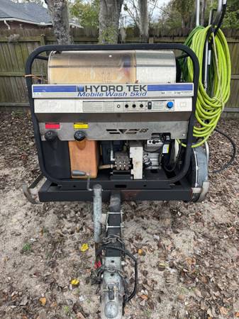 HOT WATER PRESSURE WASHER TRAILER 1
