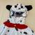 Halloween -Birthday Party Dalmatian Dog Adult Costume 2 thumbnail