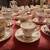 English Bone China Cups & Saucers, Cream & Sugars 2 thumbnail