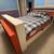 Modern Full-Size Platform Bed with Bookshelf Storage 4 thumbnail