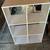 White 6 cube storage shelf unit size 36" x 24 1 thumbnail