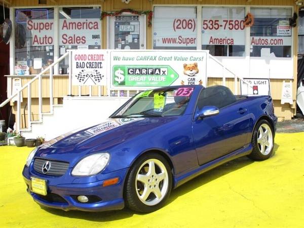 2003 Mercedes-Benz SLK Convertible, Low Miles, Trades R Welcome, Cal - $5,49963623417759107121