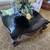 ***LARGE WOOD BLACK TOP 100% WOOD CLAW FEET  COFFEE TABLE*** 14 thumbnail