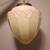 Antique Art Deco Embossed Vaseline Glass / Custard Glass Pendant Light 3 thumbnail