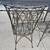 Wrought-iron and glass dining set 6 thumbnail