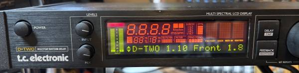 TC Electronic D-Two delay processor 1
