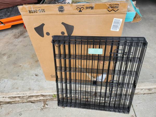 2 Small dog crate 1