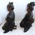 1920's bronze figures Samurai Shijo Kingo and his wife Nichigen-Nyo 4 thumbnail
