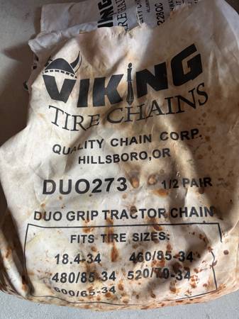 Tractor chains 1