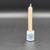 Tumbler Ceramic Blue And White Mini Candle Holder W/Candle 3 thumbnail