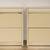 Lane 1980s Postmodern Nightstands, Pair — Cream Lacquer, Gold Trim 1 thumbnail