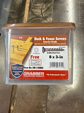 3” Deck and Fence Screws 1