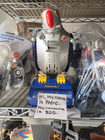 Parrobot Talking Parrot 1