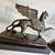 TWO GORGEOUS HEAVY AND MAJESTIC GRIFFIN STATUES VINTAGE GARGOYLES 9 thumbnail
