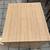 Single drawer mid-century nightstand with brass details as-is A65 4 thumbnail
