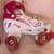 ROLLER DERBY TRACK STAR ENERGY FLEX ROLLER SKATES ADJUSTABLE SIZE 3-6 5 thumbnail