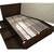 IKEA Brusali Dark Brown Wood Queen Bed With Drawers 4 thumbnail