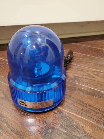 Light Rotating Blue Emergency Beacon Warning Light & UV Light NEW - $40 (Pembroke Pines)63471414021377122