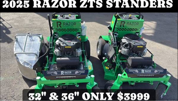 2025 RAZOR ZTS 32" / 36" COMMERICAL STANDER MOWER / 0% FINANCING 1