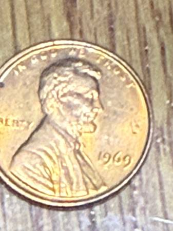 1972 and 1969 one cent 1