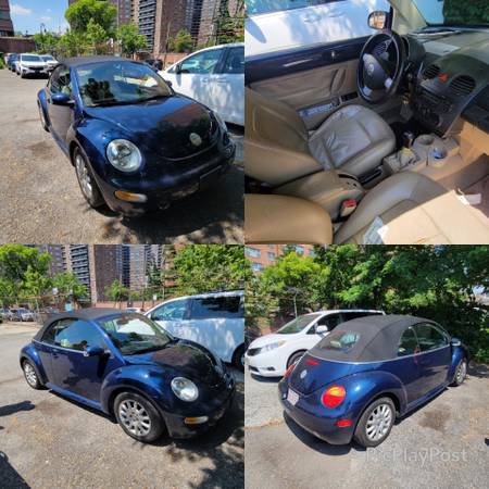 En venta convertible Volkswagen 2004 transmisión manual - $4,498 (Queens)63614180680705122